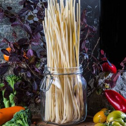 Pici stesi - 100% Tuscan Semolina - Sold with Food Box