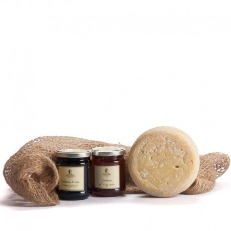 Pecorino Toscan + gelées de vin